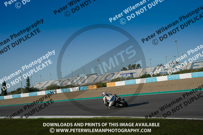 25 to 27th november 2017;Jerez;event digital images;motorbikes;no limits;peter wileman photography;trackday;trackday digital images